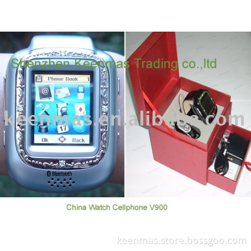 China watch GSM phone,tri-band,bluetooth functions,Mp3,Mp4,multi-language